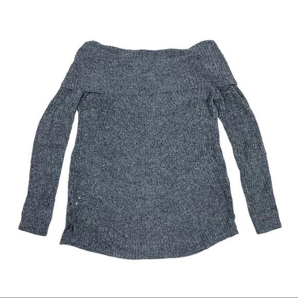 MOTH Cowl Neck Sweater Women's Size XS Blue - Picture 2 of 4